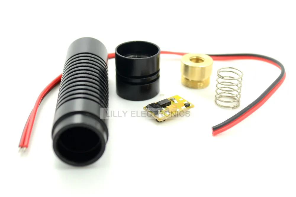 

MTO hardware 16 * 68mm Laser Modules DIY Kit (8 a set) With Blue/violet Lens 405-450nm