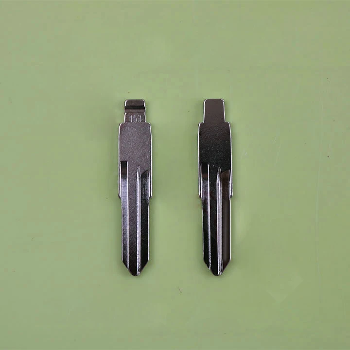 NO.153 Middle Groove Key Blade for Renault Modified Folding Flip Key Right Side