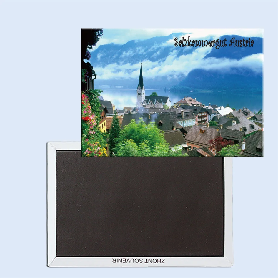 

Travel Refrigerator Magnets 78*54mm,Salzkammergut, Austria Travel Rigid Fridge Magnets 24973