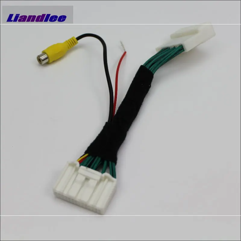 Liandlee For Mazda CX-3 Maxx Neo 2015/2016/2017 Adapter Connector Wire Cable Rear View Camera / Original Video Input Switch RCA