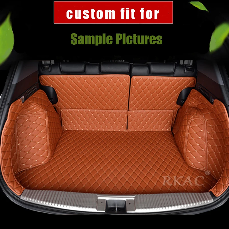 

Custom made Car trunk mats cargo Liner for BMW X6 E71 E72 F16 all weather case waterproof 6D car styling high quality rugs carpe