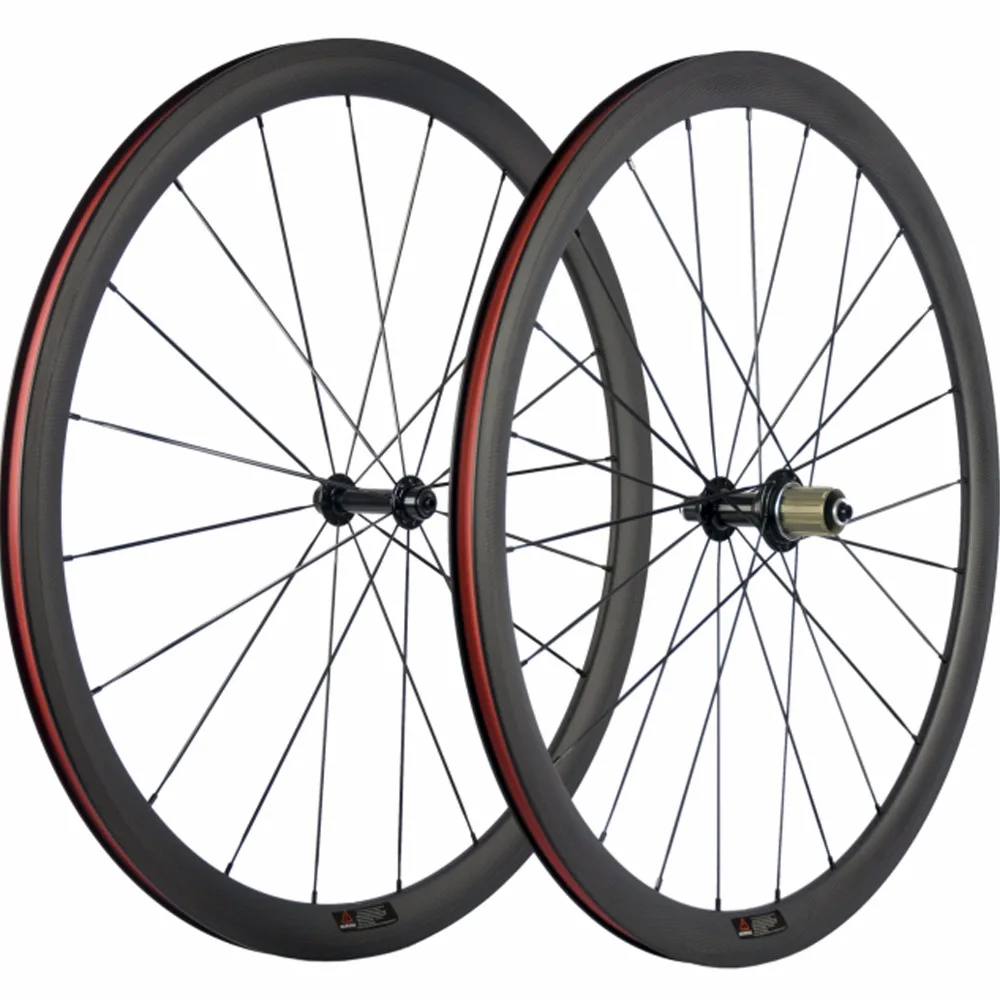 

Tubeless Carbon Wheels Road Bike Chinese Carbon Wheel 3k Matte R13 Hub 38mm Racing Bicycle Wheels