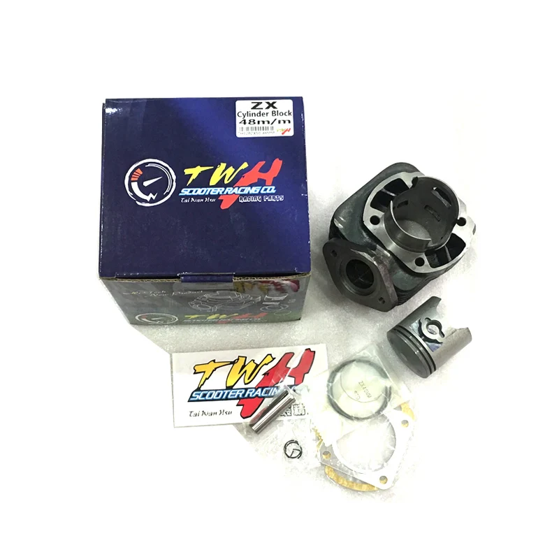 Zestaw cylindra o powiększonej pojemności TWH, głowica cylindra, pokrywa głowicy do skutera Honda DIO 50 DIO50 ZX 50 AF34 AF35 44mm 48MM