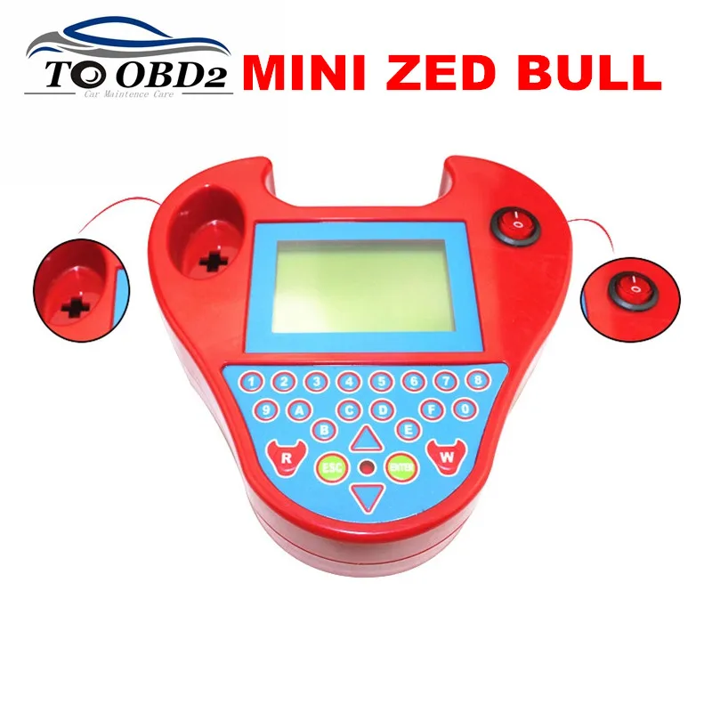 Smart Version High Speed Mini Zed Bull V508 Multi-Language Supports Multi-Cars Key Clone ZedBull Auto Key Programmer Zed-Bull