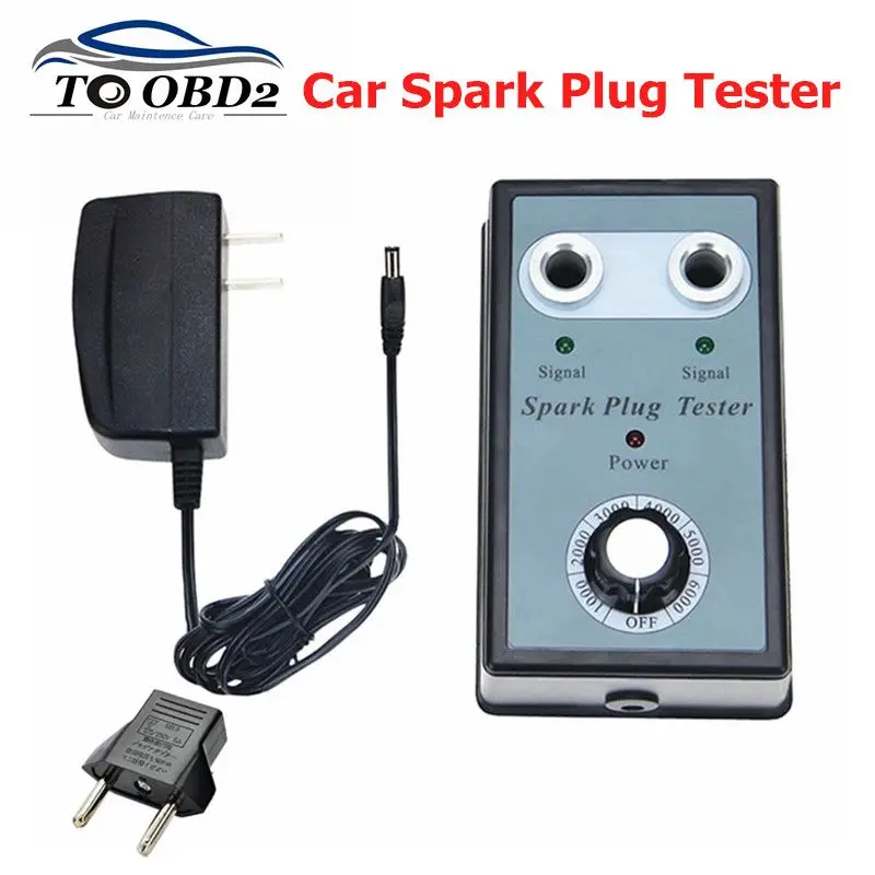 

Car Spark Plug Tester Detector for 12V Gasoline Ignition Plug Analyzer Diagnostic Tool With High Quality Dual Hole