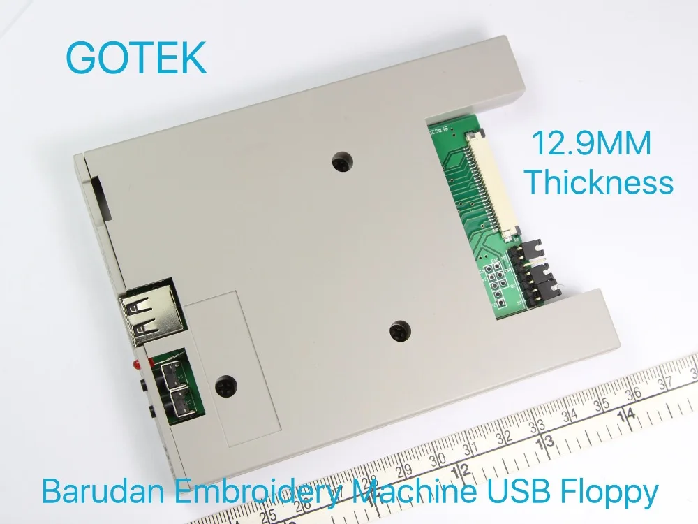 SFR1M44-DU26 GOTEK USB DRIVE / FLOPPY TRANSDUCER  FLOPPY EMULATOR 12.9MM Thickness BARUDAN Embroidery Machine Parts