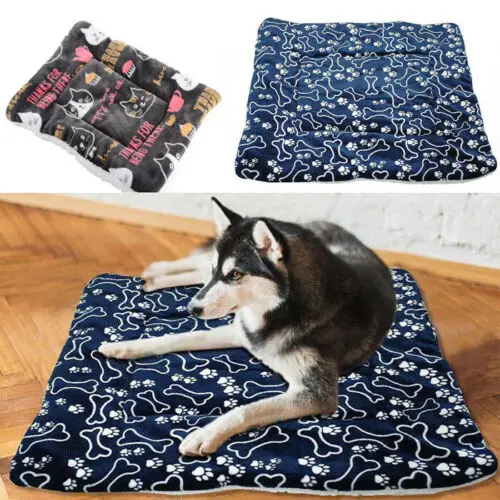 Limit 100 1Pcs Soft Dog Cat Pet Winter Warm Mats Fur Bed Pad Self Heat Rug Thermal Washable Pillow Mat Slipcover