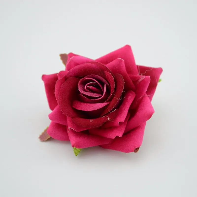 5/10 Stück Künstliche Blumen 6CM Seidenrosen Braut-Handgelenk-Dekoration Heimdekoration für Hochzeit Auto Dekorative Scrapbooking-Bastelblumen – Detail 5