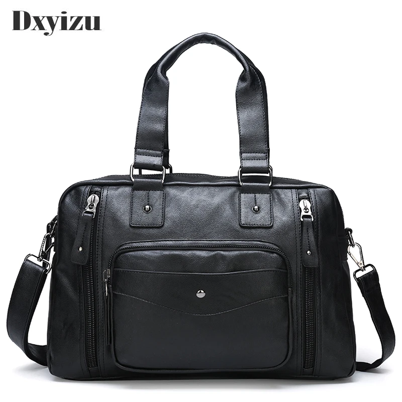 

2023 New Large Capacity Travel Black Bags Genuine Leather Handbags High Quality Patchwork Sheepskin Shoulder Bag Crossbody Bag