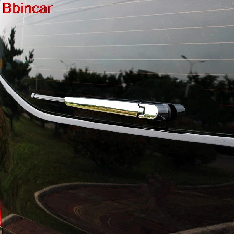 Bbincar ABS Chrome Rear Tail Window Windshield Wiper Trim Overlay For Benz V-Class VITO Viano Valente Metris 2014 2015 2016 2017