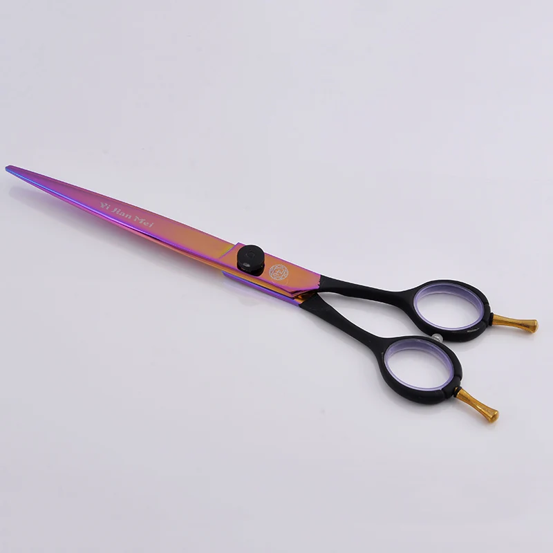 8inch Pet Grooming Hair Cutting Scissors Stainless Steel Tijera Profesional Peluquero For Dog And Cat Colorful Barber Shears