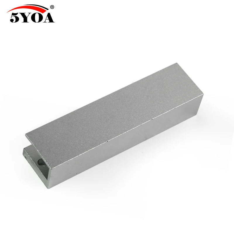 5YOA UM180 180kg 280kg Magnetic lock U shape bracket 350lbs frameless glass door Access Control System