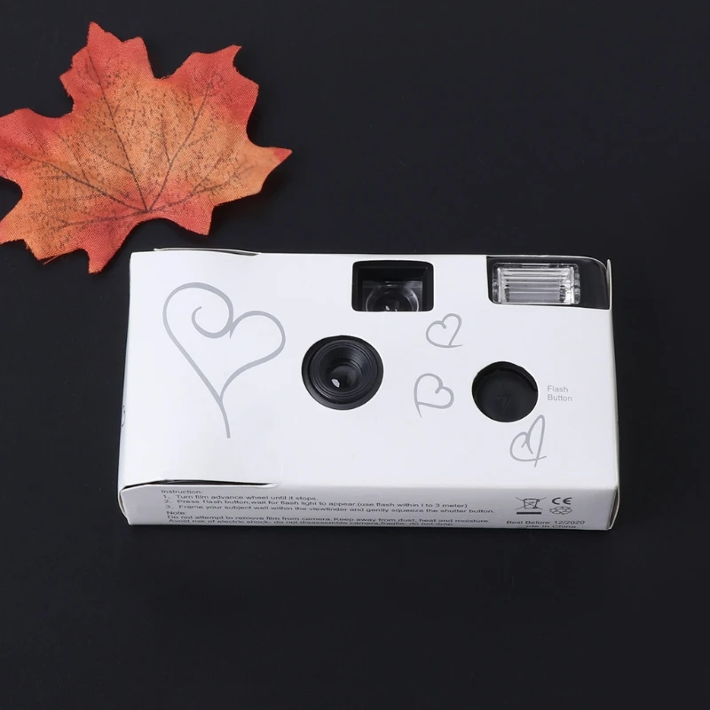 SIV Film Cameras 36 Photos Power Flash HD Single Use One Time Disposable Film Camera Party Gift-free shipping