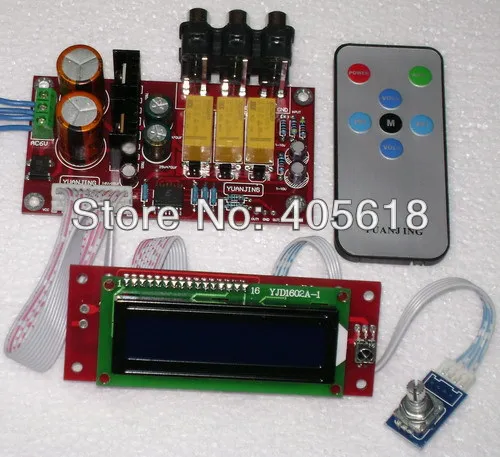 Remote Control Preamplifier CS3310 Upgrade  With memory  mute