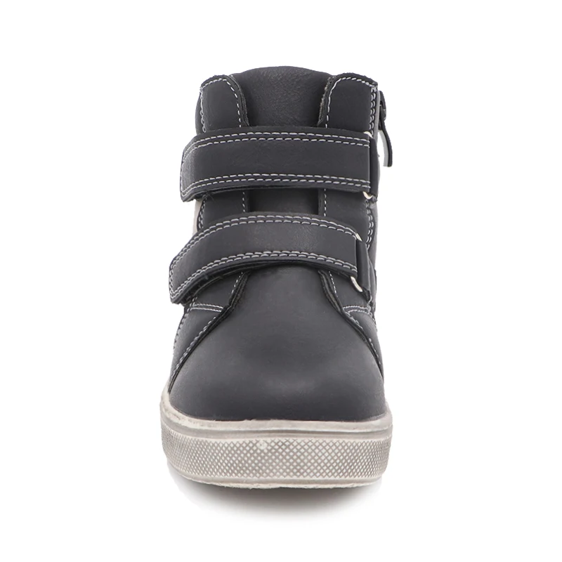 Cute eagle Spring Boots For boys Pu Leather Ankle Boots New Flat Sneakers for Boys Arch Support Little Kids Shoes EU 27-32