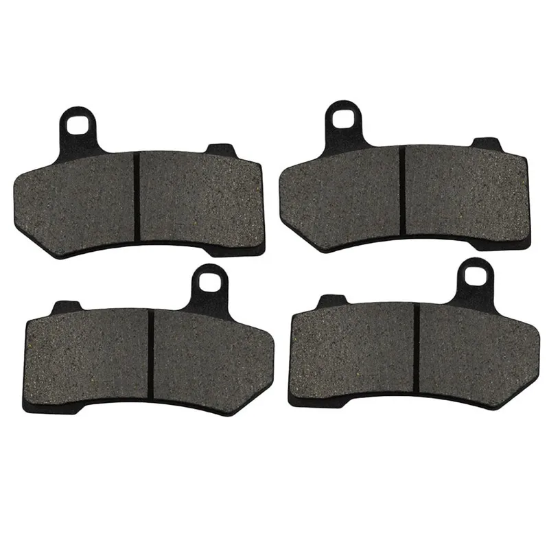 AHL 2 Pairs Motorcycle Brake Pads for  VRSCDX Night Rod Special2007-2011 Black Brake Disc Pad