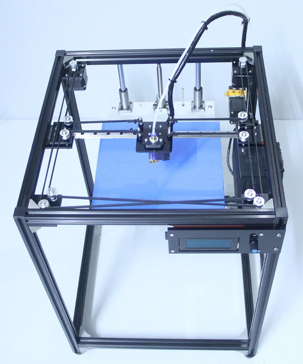 2020 black big size 3D Printer Machine Ramps corexy Full Kit 3d printer kit