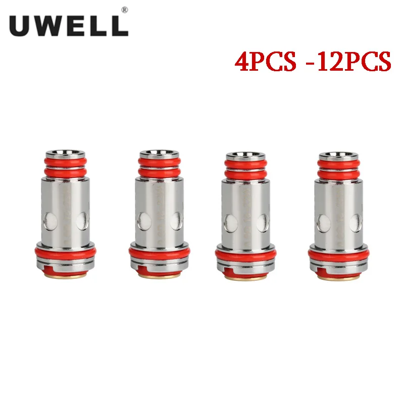 4Pcs-12PCs Original UWELL Whirl  Replacement Coils 0.6ohm 1.8ohm Head For E Cigarette Whirl 22 Whirl 20 Whirl Tank Atomizer Core