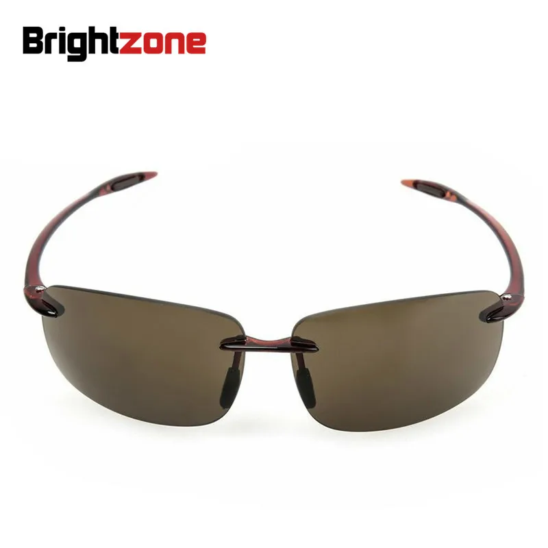 Brightzone Light-weight UV400 High Archives TR-90 Nylon Lens Men And Women Driver Fishing Sunglasses Anti-Vertigo Eye Glasses