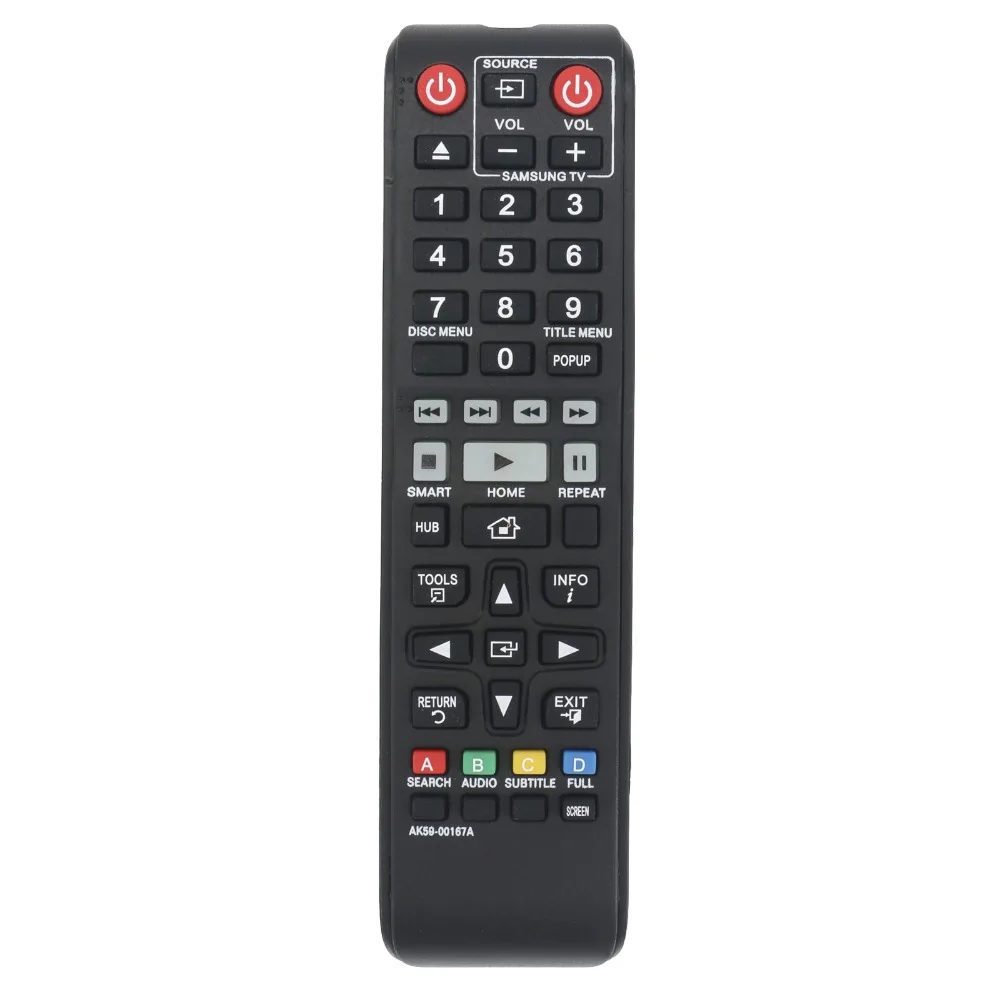 New Remote Control AK59-00167A for Samsung Blu-ray BD-J6300 BD-F7500 BD-J7500 BD-F6500   BD-F7500 BD-H6500 BD-C7900 BD-C5500 RTA