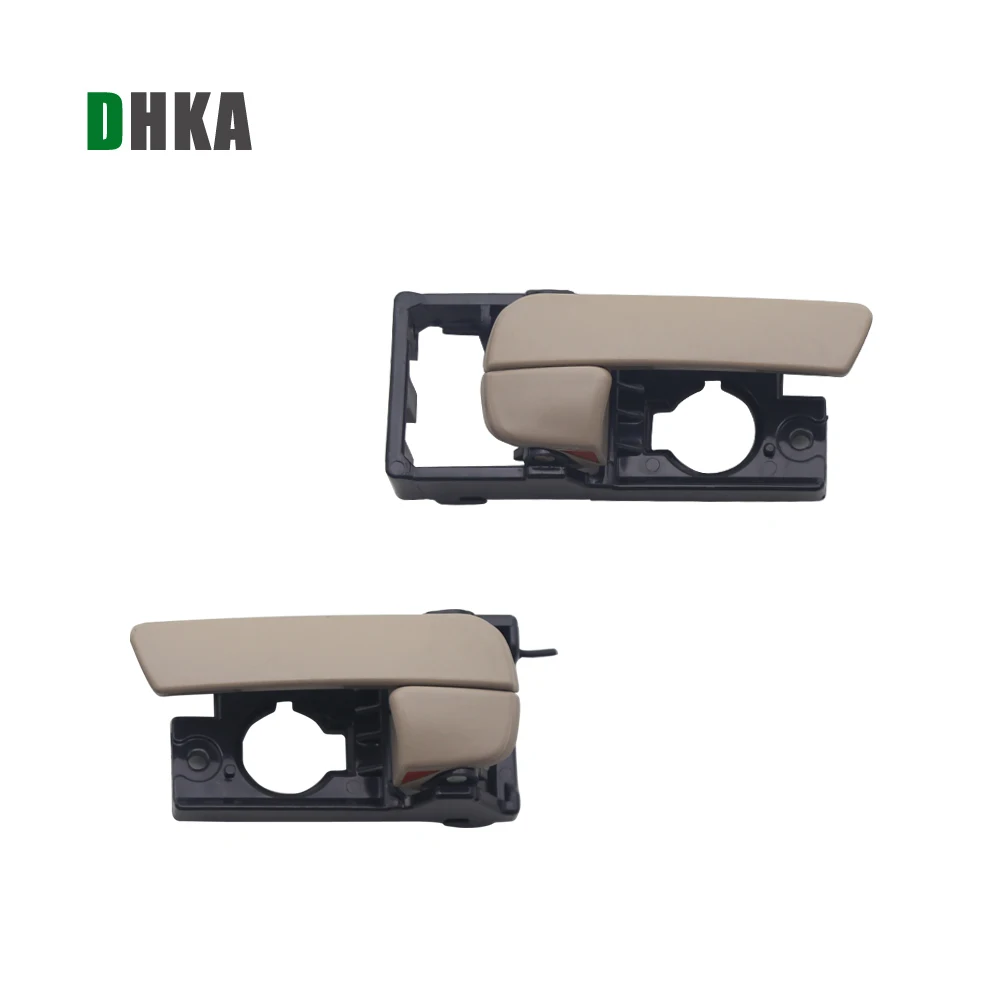 DHKA INSIDE INTERIOR DOOR HANDLE  For  KIA Rio Sedan/ Rio5 2006 2007 2008 2009 2010 2011  OEM: FR:82620-1G000RU FL:82610-1G000RU