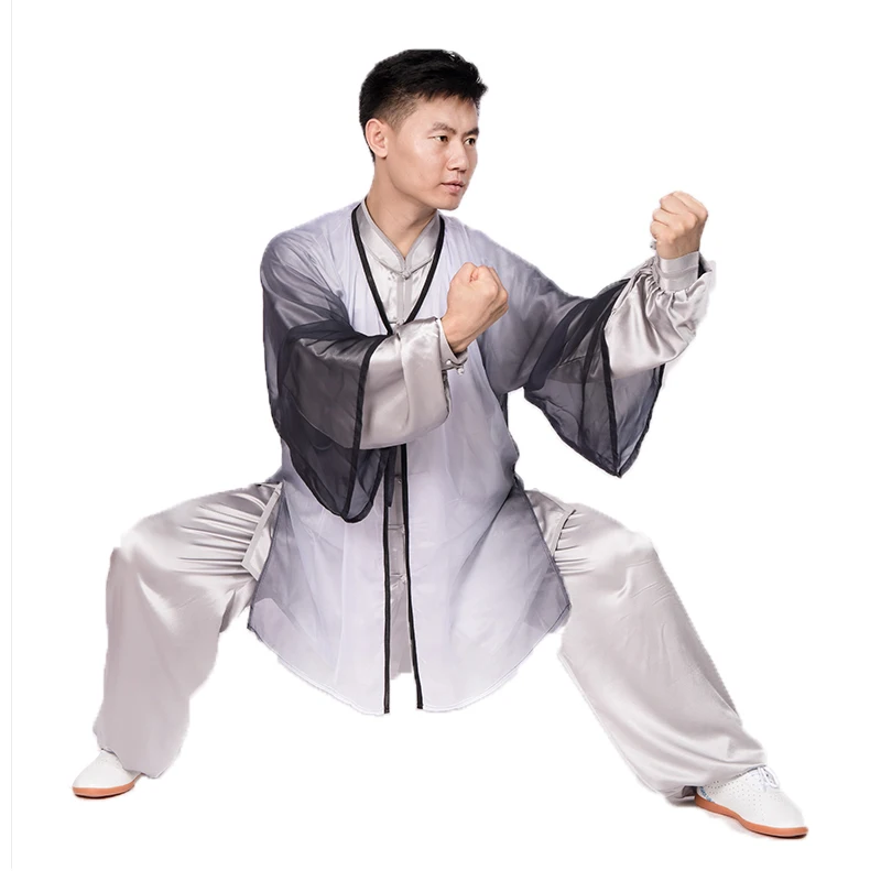 Yiwutang Tai chi suit and kungfu shirt Martial arts clothing for men or women Suitable for human height 1.5m to 1.8m