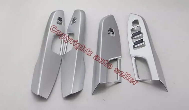 

ABS Pearl Chrome Interior Door buttons panel Cover Trim For Suzuki VITARA 2015 2016 Car Accessories Stickers