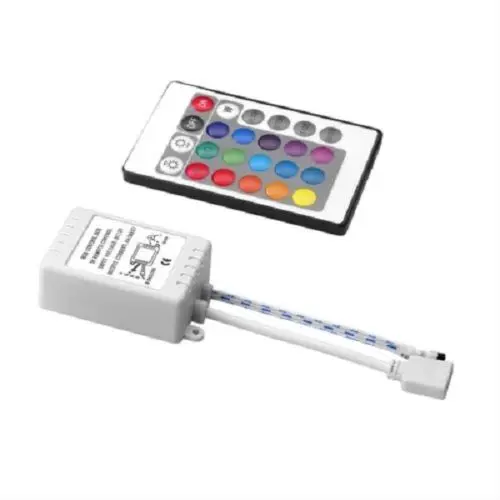 3Key 8Key 24Key 44 Key Music WiFi IR RF Remote Double Lines Controller untuk 3528 5050 RGB Led Strips