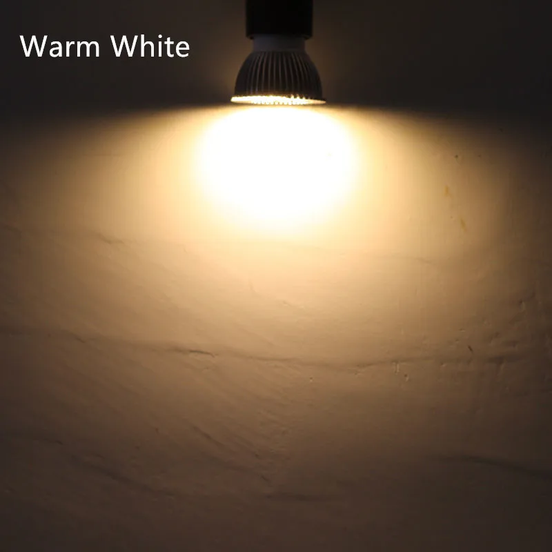 High quality GU10 9W 12W 15W LED lamp LED bulb dimmble 110V 220V Warm White/Pure White/Cold White 120 Beam Angle