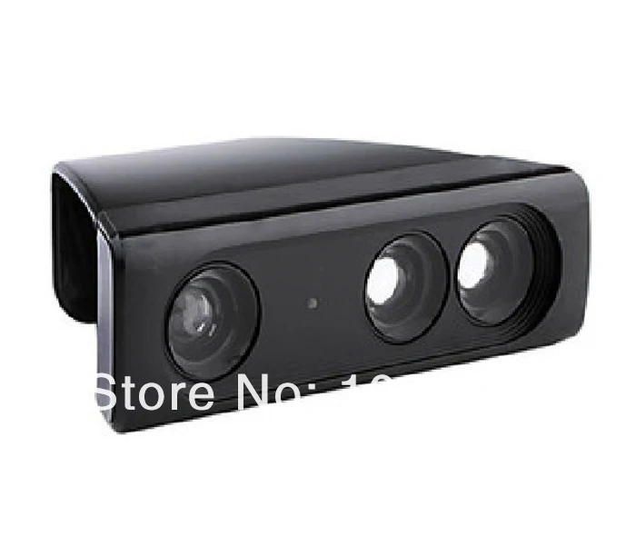 ChengChengDianWan Zoom Gioca Gamma Riduzione Lens Wide Angle Universale Adattatore Per Xbox 360 Sensore Kinect 360 Nero