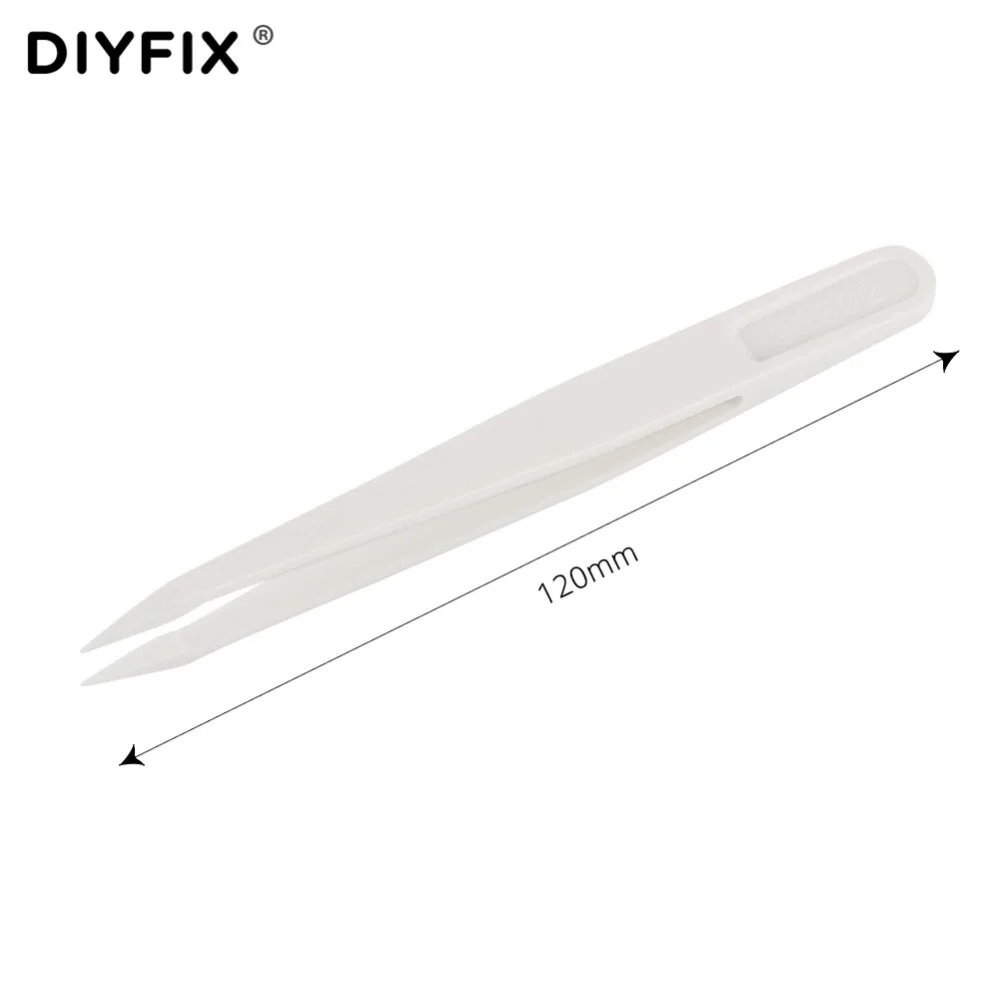 DIYFIX CellPhone Repair Tool Kit Tweezers Screwdrivers Spudger Pry Opening Tools for iPhone XR XS 8 7 6S 6 Plus Hand Tools Set
