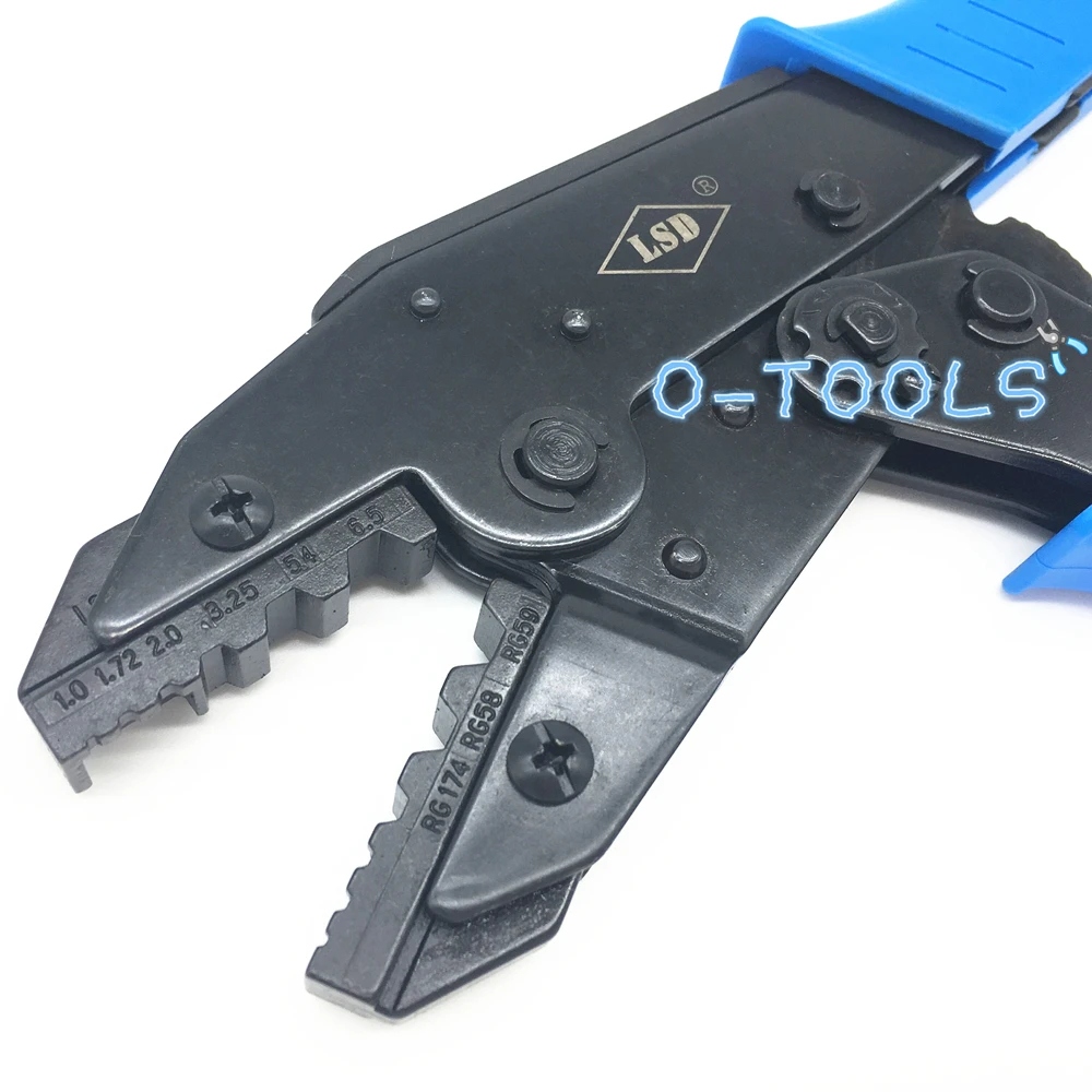 High quality tool RG58/59/62 cable connector coaxial crimper BNC tools pliers crimping tool LS-02H1