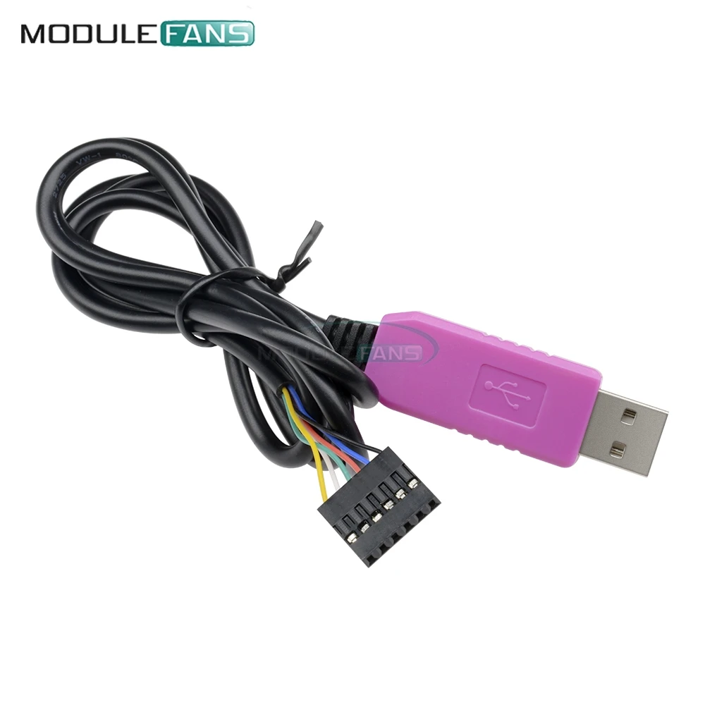 6Pin 6 pin 6P PL2303HXD USB to RS232 TTL Convert Serial Cable Module for win XP VISTA 7 8 for Android OTG PL2303 HXD