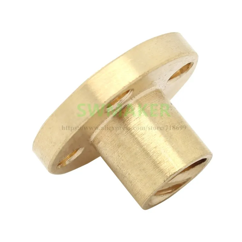 1pcs TR8 ACME BRASS NUT for TR8x2/TR8x4/TR8x8 lead screw for Reprap 3D printer and CNC machine