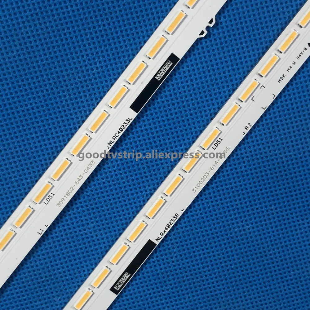 LED Strip For KD-55X9005A KD-55X8500A XBR-55X850A XBR-55X905A 61.P1Q01G001 AST233R-42A1 AST233L-42A1 NLAC40233L NLAC40233R