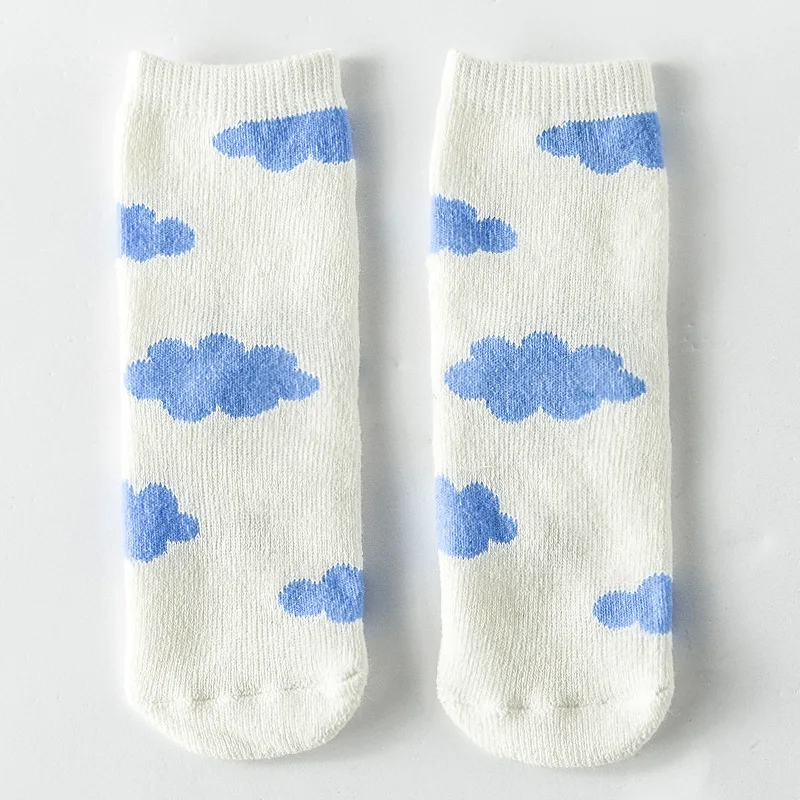 Winter Baby Socks Towel Terry Cloth Children Cloud Socks Kids Boys Girls Cartoon Medias White Thick Brand Fall Winter Warm 1-3Y