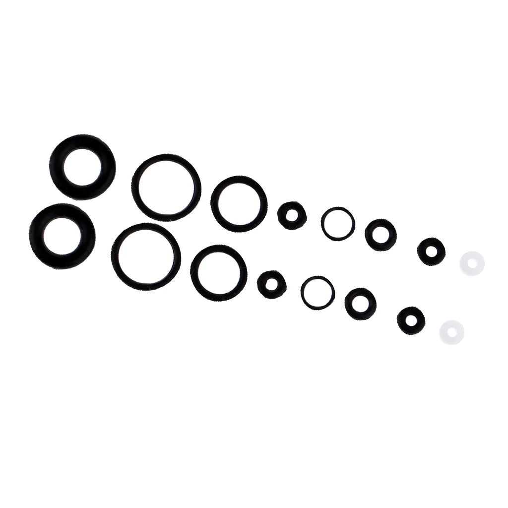 2 Sets Black O-Ring Rubber Seals Suitable For Airbrush Internal Sealing Ring Tattoo Body Art Accesories