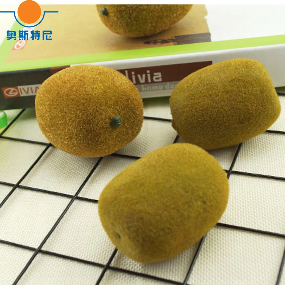 5pcs artificial fruit Plastic Fake Fruit artifical kiwi fruit&artificial plastic fake simulated kiwi berry fruit