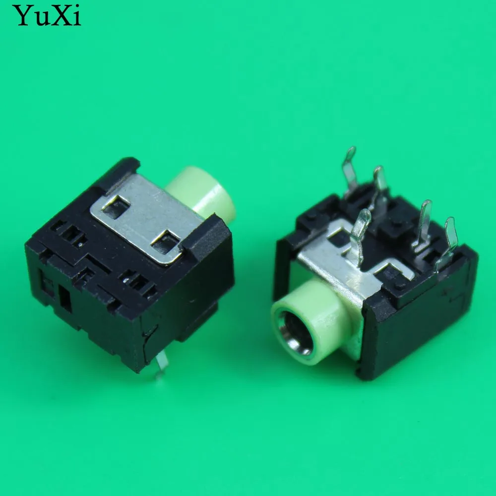 YuXi  PJ-306 Headphone Jack Connectors 3.5 Female Audio Connectors 5Pins with Column DIP