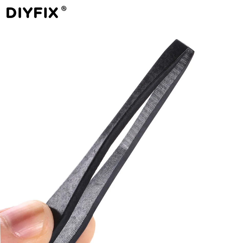 DIYFIX 8 in 1 Kit Pinzette Anti-static ESD Pinza di Plastica Elettronica PCB di Riparazione Utensili A Mano Set