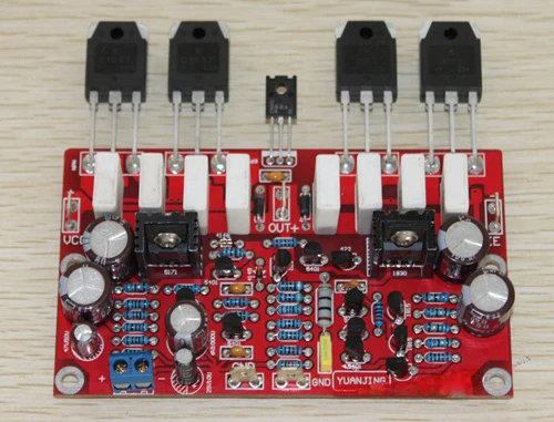 L20 KEC B817 D1047 power tube A1930 C5171 Transistor DC45V 200W 8R mono Pure after class amplifier board