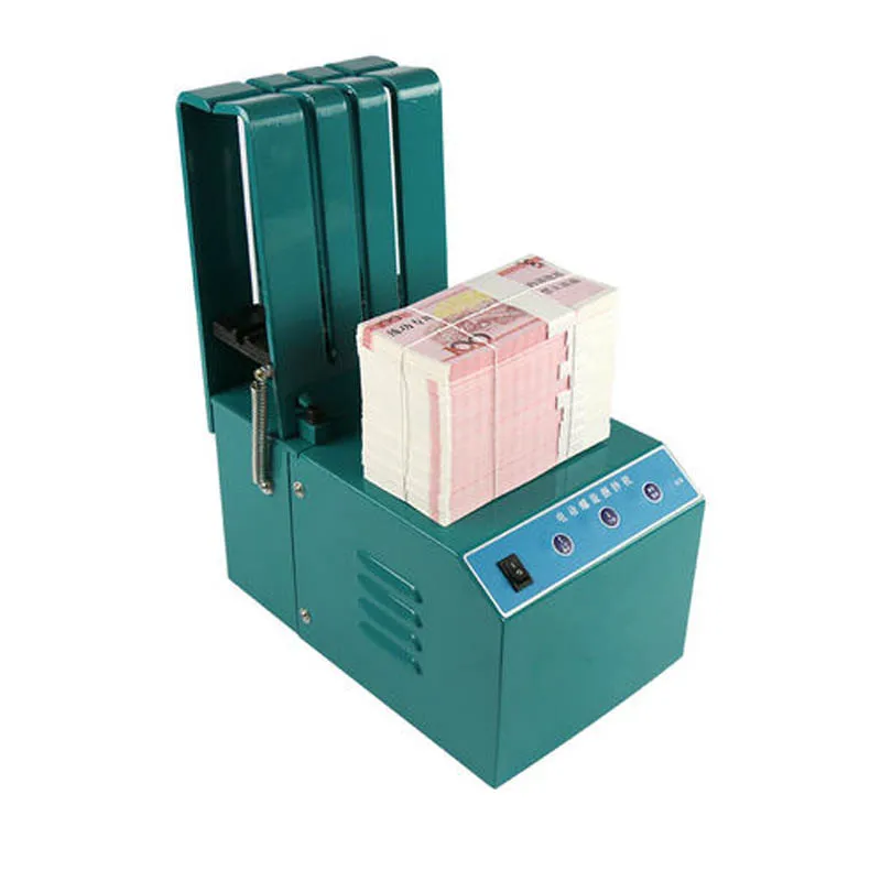 High-quality 168 Electric Spiral Binding Machine Bank Small Strapping Machine Banknote Binder Bundling Machine