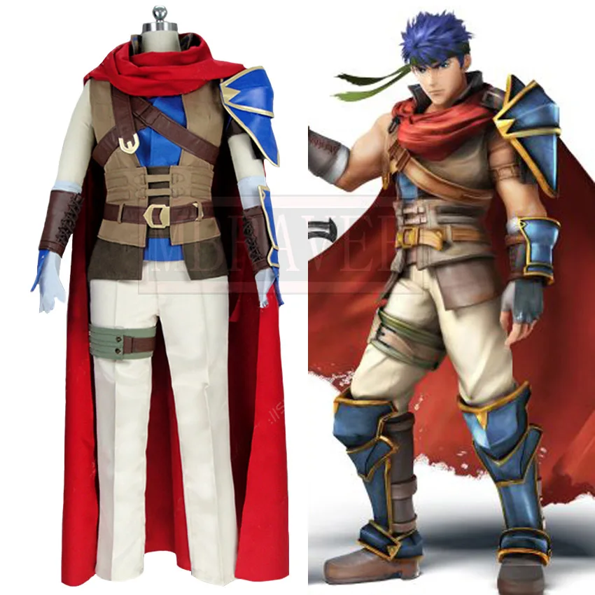 

Fire Emblem: Radiant Dawn Ike Cos Halloween Party Cosplay Costume Custom Made Any Size