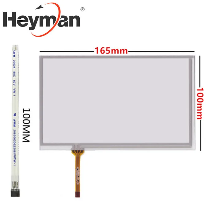 7 pulgadas AT070TN92 AT070TN90 AT070TN93 AT070TN94 HSD070IDW1-D00 A20 A21 Panel de pantalla táctil de resistencia
