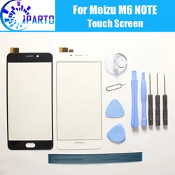 For Meizu M6 Note Touch Screen Panel 100% Guarantee New Original Glass Panel Touch Screen Glass For Meilan Note 6 + Gifts