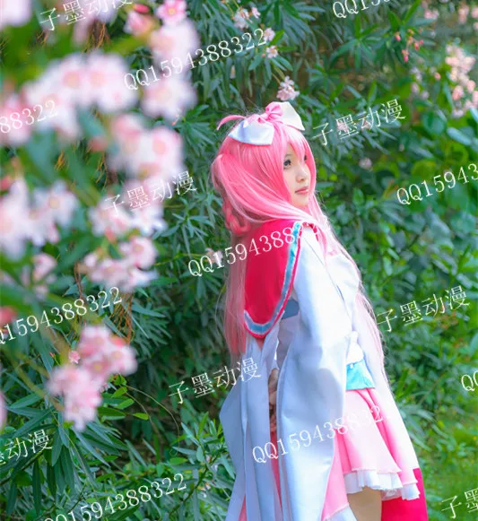 Sylveon Cosplay costume Anime custom any size 11