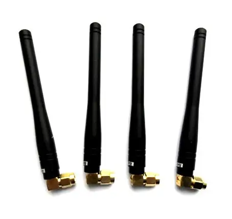 5pcs/lot SW868-WT100 - 100mm high gain RF wireless 868mhz Rubber Antenna with SMA interface