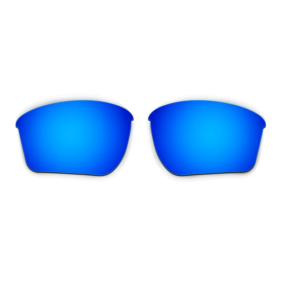 HKUCO For  Half Jacket 2.0 XL Sunglasses Blue&Black Replacement Lenses 2 Pairs