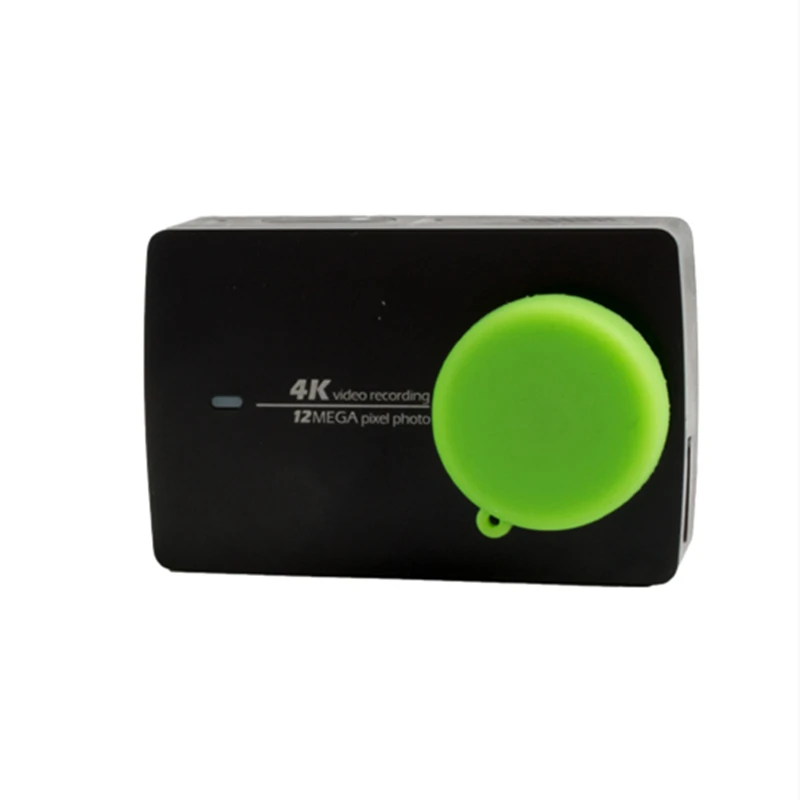 ORBMART Protective Silicone Lens Cap Case Cover For 4K Xiaomi Yi 2 Xiaoyi 2 Action Sport Camera