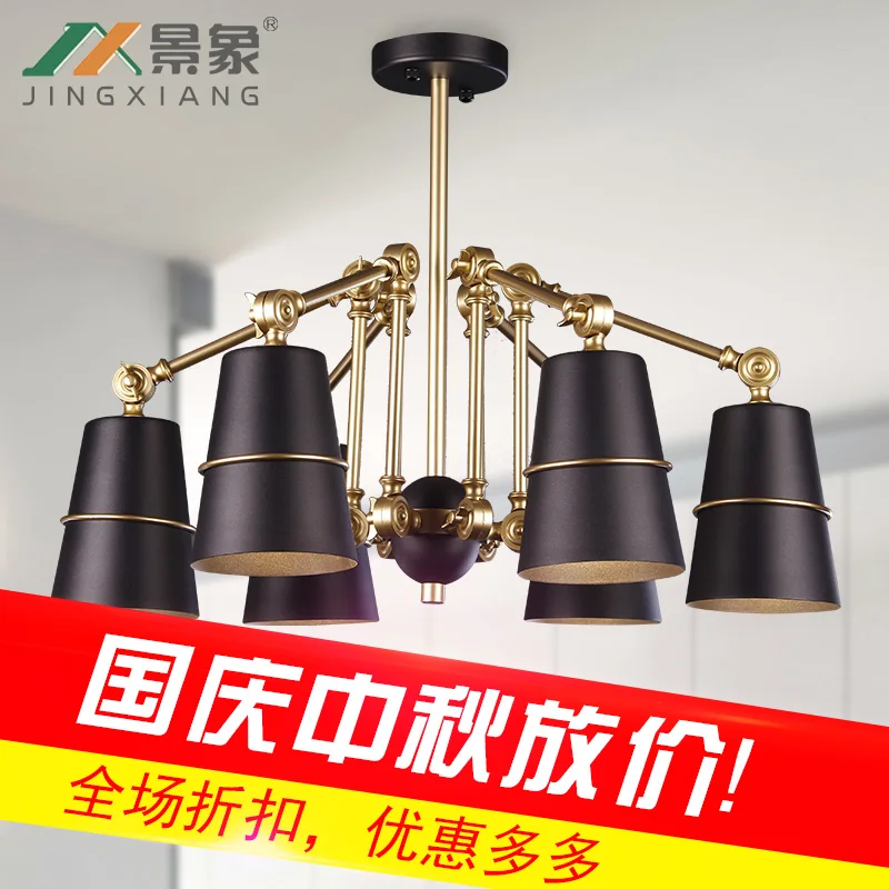 After the modern minimalist dining room bedroom chandelier chandelier spider creative personality cafe bar spider Pendant